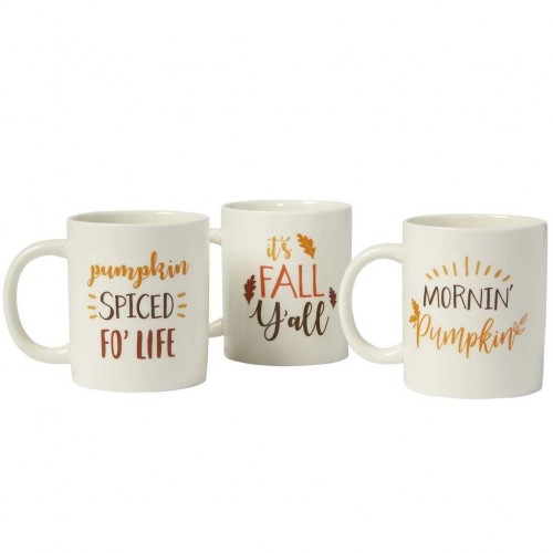 Mornin' Pumpkin Mugs (SET OF 3)