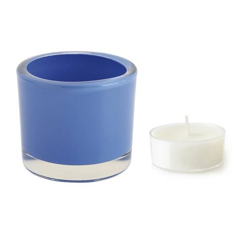 Periwinkle Tea Light Candle Holder - Set Of 6