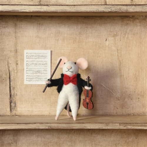 Violinist Mouse Set of 2