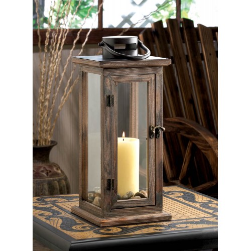 Perfect Lodge Wooden Lantern