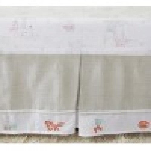 Fox Toile Crib Fitted Sheet