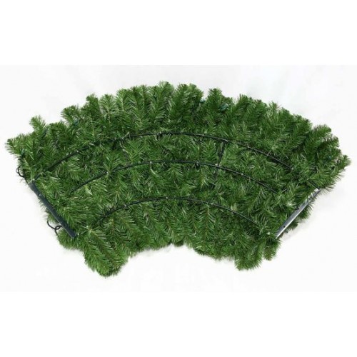 Sequoia Fir Prelit Commercial Holiday Wreath, Clear Lights