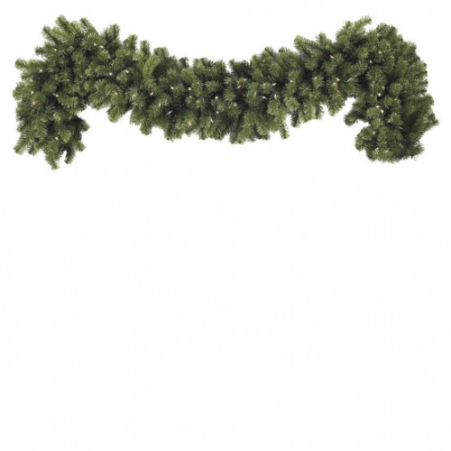 Sequoia Fir Prelit Commercial LED Holiday Garland, Warm White Lights
