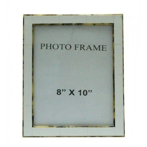 8X10" Border Frame - WHITE