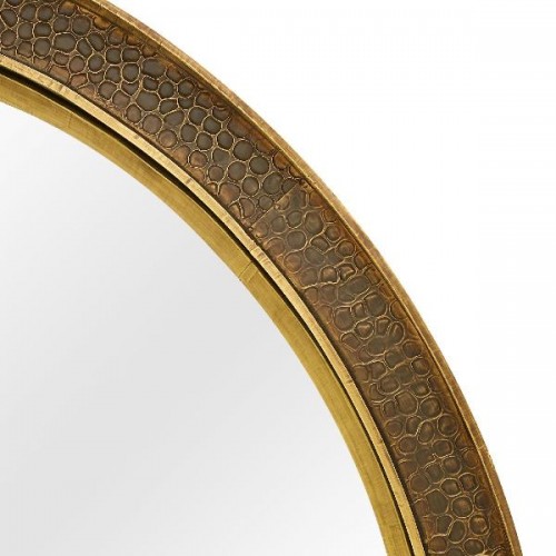 Dorian Small Mirror, Antique Brass